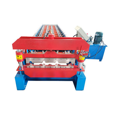 Chain Drive 20m/Min 0.2mm PLC Metal Roof Making Machine