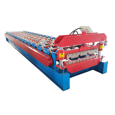 Chain Drive 20m/Min 0.2mm PLC Metal Roof Making Machine