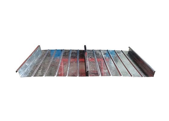 Chain Driven Floor Deck Roll Forming Machine For Fast And Accurate Decking Panels