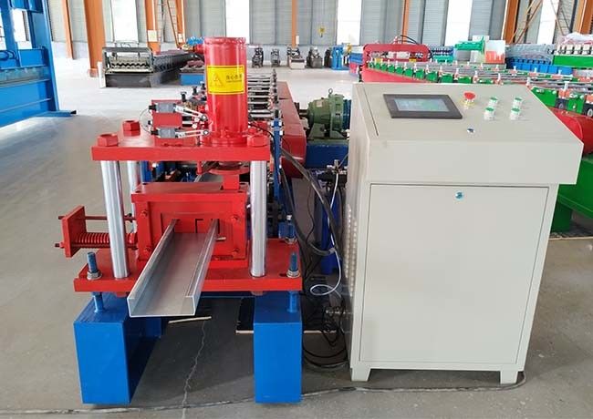 Galvanized C Channel Roll Forming Machine Fully Automatic Hydraulic Drive Power 22 KW 1