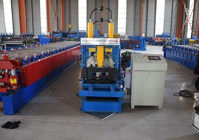 Cold Steel C And Z Purlin Machine , Profile Rolling Shutter Strip Making Machine 2